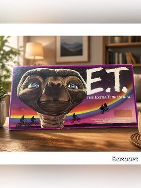 1982 rare retired E.T. The Extra-Terrestrial Parker Brothers Board Game Complete